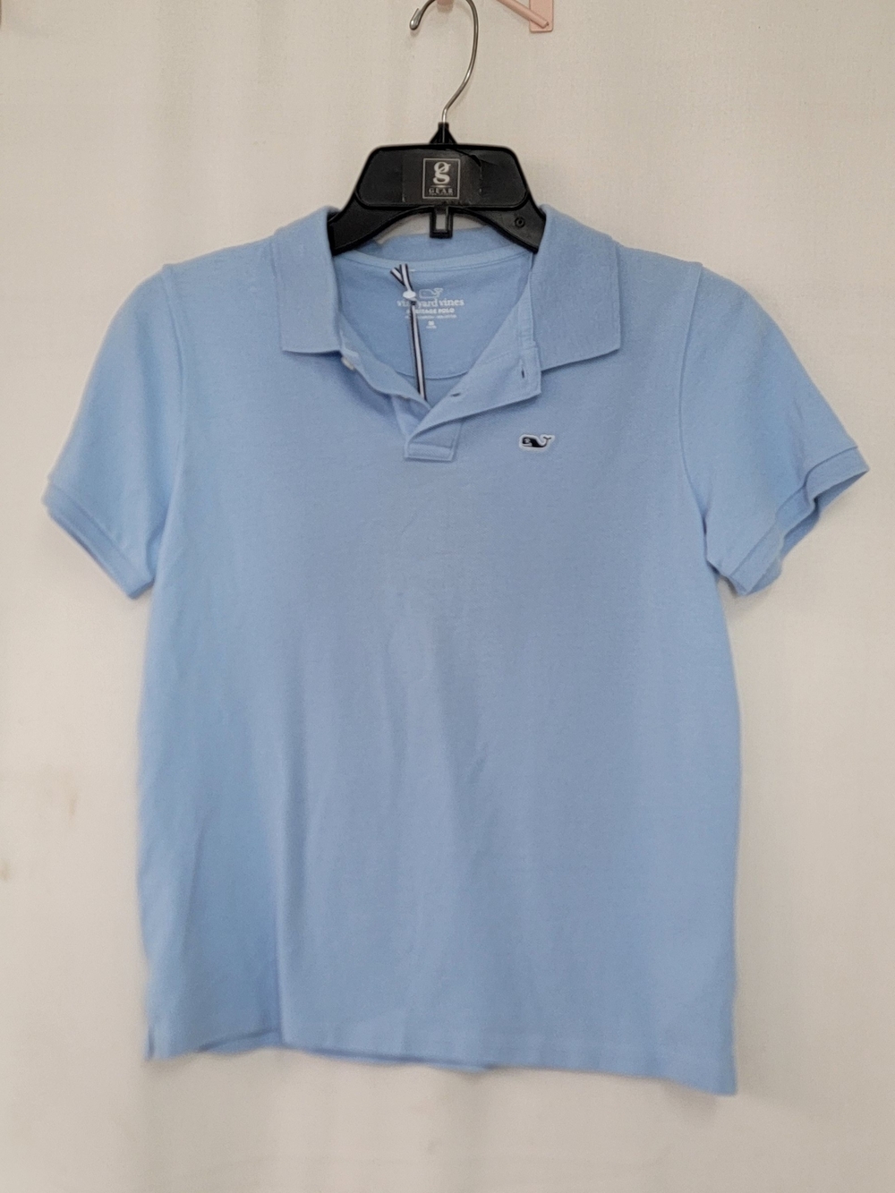 Vineyard Vines Boys' Light Blue Polo Shirt